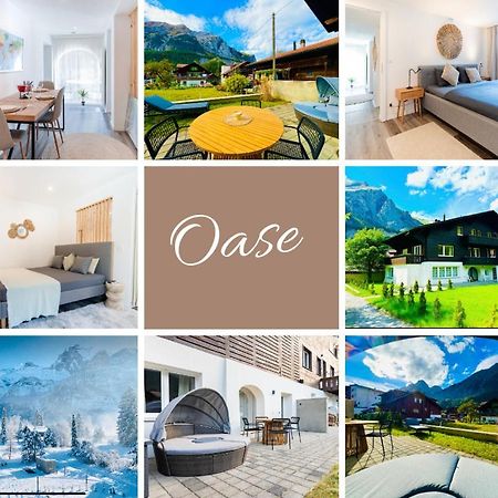 Cute & Cozy Oasis, Private Afternoon Sun Terrace Apartment Kandersteg Exterior photo